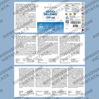 Iodio + Selenio 160 compresse ad alto assorbimento e dosaggio