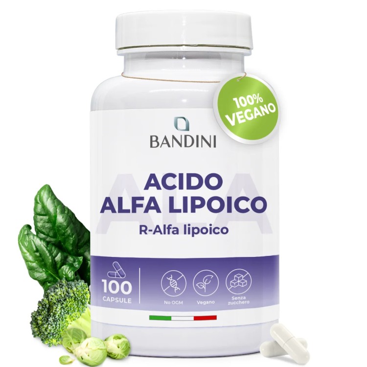 Acido Alfa Lipoico 100 capsule | Antiossidante naturale