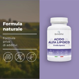 Acido Alfa Lipoico 100 capsule | Antiossidante naturale
