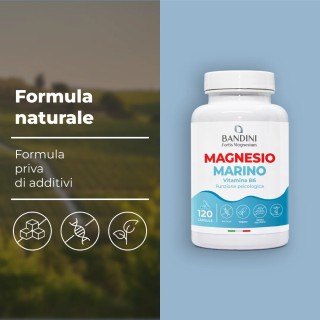 Magnesio Marino - Combatte la stanchezza e riduce lo stress