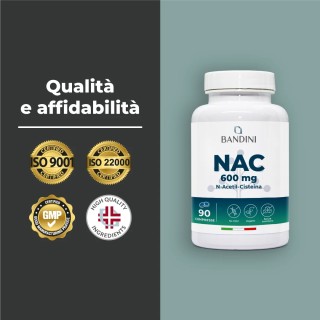 NAC N-Acetil-Cisteina 90 compresse - Rinforza difese immunitarie