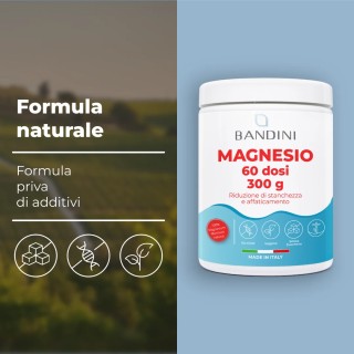 Magnesio completo in polvere - Rimedio stress e ansia - Stitichezza