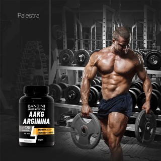 AAKG -120 Compresse - Pre workout potente per sportivi adulti