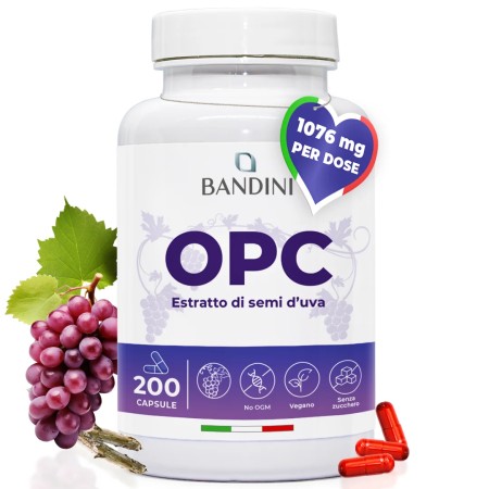OPC 200 capsule uva europea - Antiossidante & antinfiammatorio