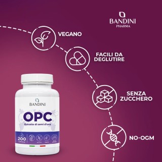 OPC 200 capsule uva europea - Antiossidante & antinfiammatorio