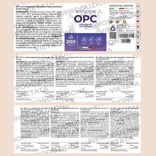 OPC 200 capsule uva europea - Antiossidante & antinfiammatorio