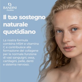 MSM 200 Compresse - Crescita dei capelli & Pelle ed Unghie sane