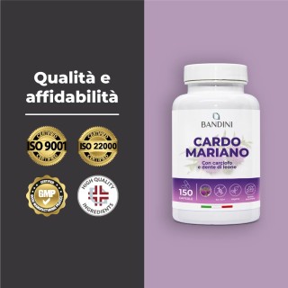 Cardo Mariano 150 capsule - Fegato sano - Diuretico e digestivo