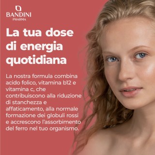 Vitamina B12 con Acido folico e Vitamina C | 400 compresse