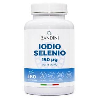 Iodio con Selenio 150 mcg compresse per la Tiroide