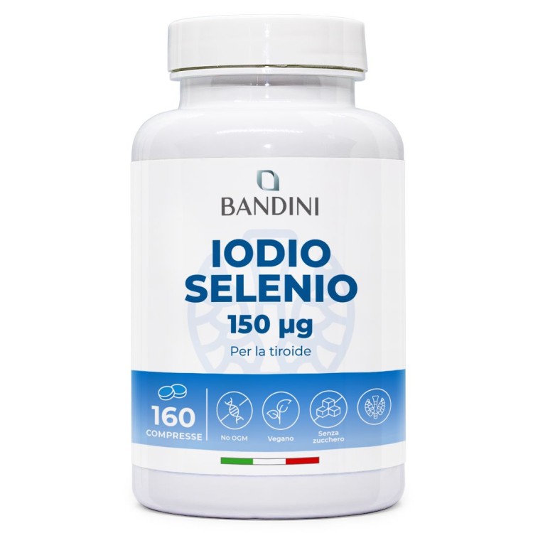 Iodio con Selenio 150 mcg compresse per la Tiroide