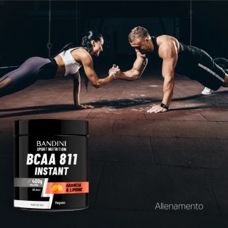 BCAA 8:1:1 in polvere da 400 g al gusto di Arancia e Limone