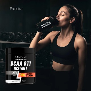 BCAA 8:1:1 in polvere da 400 g al gusto di Arancia e Limone