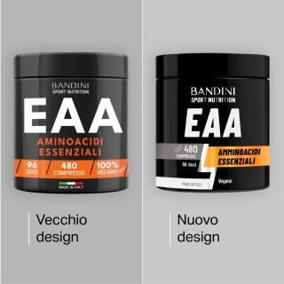 Amminoacidi Essenziali 480 compresse per la crescita muscolare