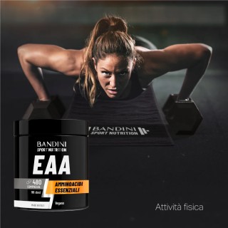 Amminoacidi Essenziali 480 compresse per la crescita muscolare