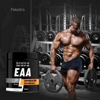 Amminoacidi Essenziali 480 compresse per la crescita muscolare
