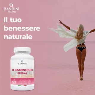 D-Mannosio 120 Capsule - Contro la cistite e le infezioni urinarie