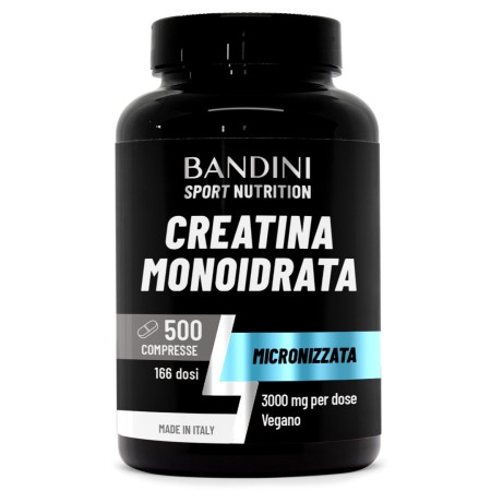 Creatina Monoidrato 500 Compresse per Palestra e Allenamento