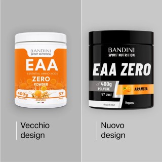 Amminoacidi Essenziali in polvere pura 400 g al gusto di arancia