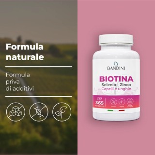 Biotina Deluxe 365 Compresse