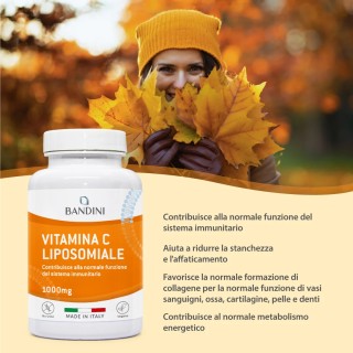 Bandini® Vitamina C Liposomiale 180 Capsule - Difese Immunitarie