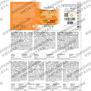 Bandini® Vitamina C Liposomiale 180 Capsule - Difese Immunitarie