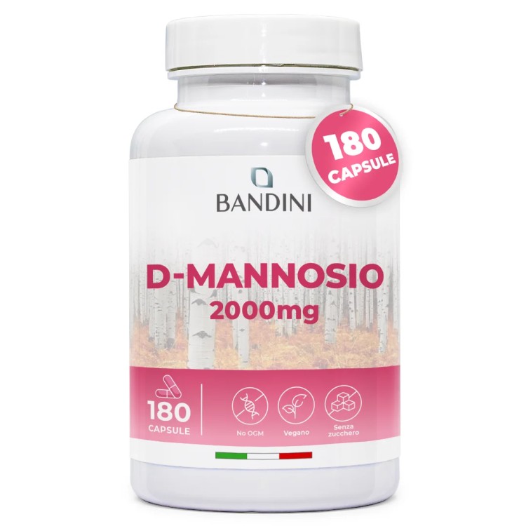 D-mannosio 180 capsule - Integratore per cistite