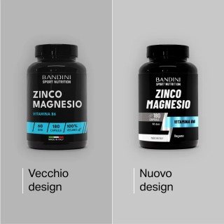 Zinco e Magnesio 180 capsule con vitamina B6