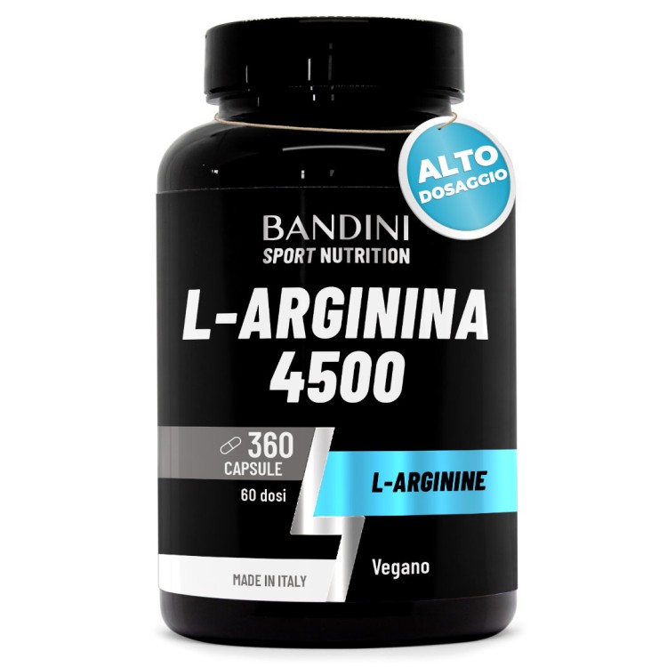 L-Arginina 4500mg - Arginina cloridrato 360 capsule