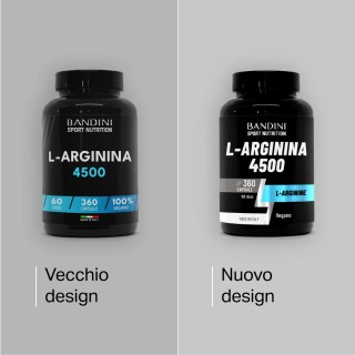 L-Arginina 4500mg - Arginina cloridrato 360 capsule