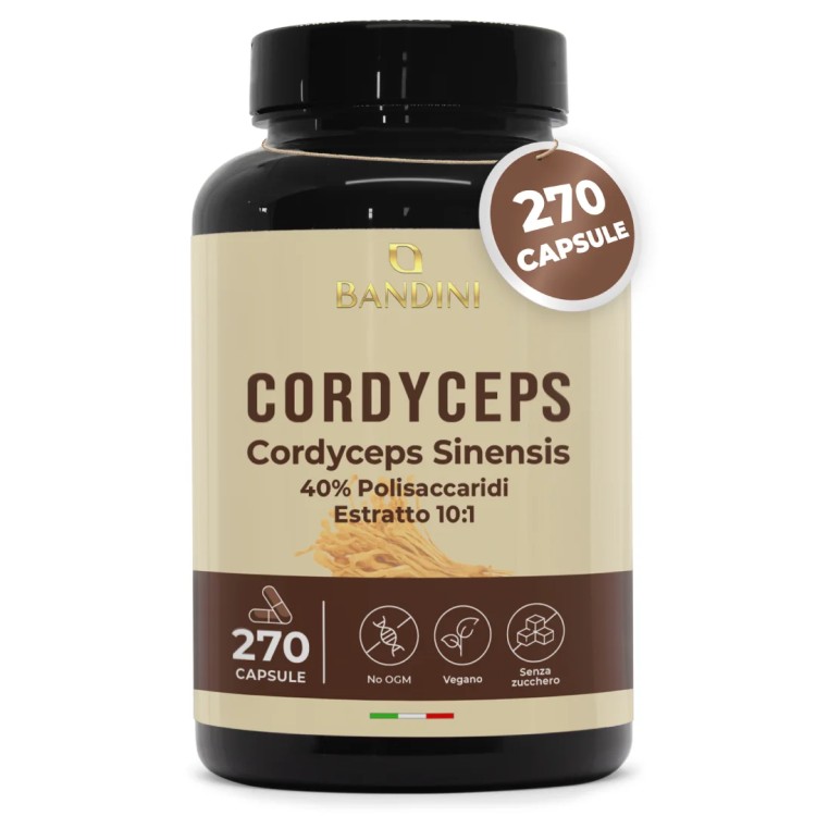 Cordyceps Sinensis 270 Capsule | Energia e difese immunitarie
