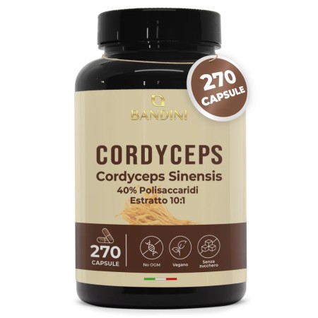 Cordyceps Sinensis 270 Capsule | Energia e difese immunitarie