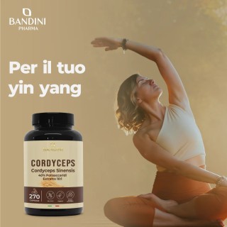 Cordyceps Sinensis 270 Capsule | Energia e difese immunitarie