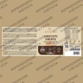 Cordyceps Sinensis 270 Capsule | Energia e difese immunitarie