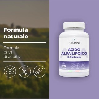 Acido Alfa Lipoico 650 mg 120 capsule | Antiossidante naturale