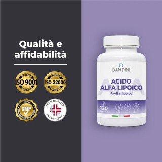 Acido Alfa Lipoico 650 mg 120 capsule | Antiossidante naturale