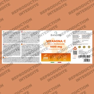 Vitamina C 1000mg integratore 210 compresse con Zinco