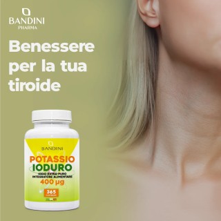 Ioduro di Potassio 365 compresse | Iodio per tiroide alto dosaggio