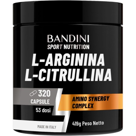 L-Arginina + L-Citrullina 320 capsule