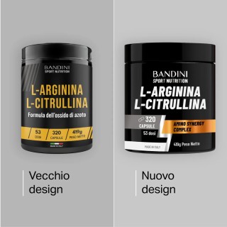 L-Arginina + L-Citrullina 320 capsule
