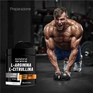 L-Arginina + L-Citrullina 320 capsule