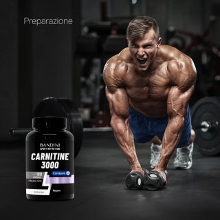 L Carnitina 3000 da 180 capsule | Integratori per lo Sport