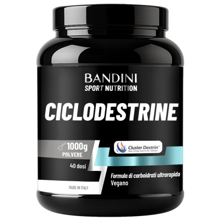 Ciclodestrine in polvere 1 kg - Cluster dextrin per lo Sport