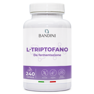 L triptofano 240 capsule per il riposo e il benessere mentale