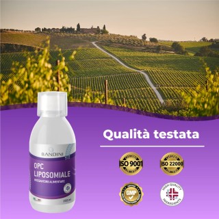 Bandini® OPC liposomiale - Estratto di semi d'uva antiossidante
