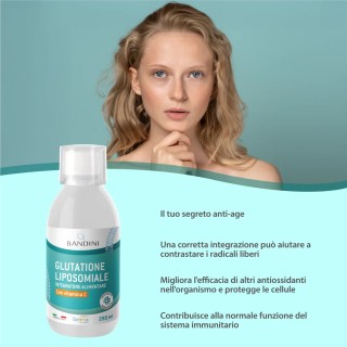 Glutatione liposomiale con Vitamina C antiossidante