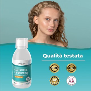 Glutatione liposomiale con Vitamina C antiossidante