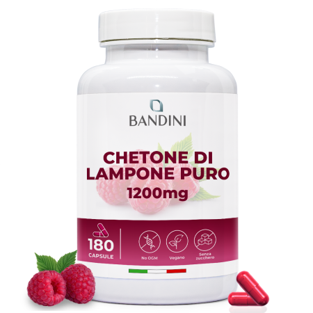 Chetone di Lampone integratore 180 capsule - Raspberry Ketone