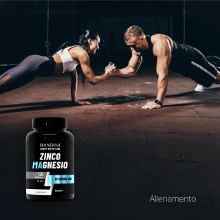 ZMA Zinco & Magnesio 120 capsule per ridurre la stanchezza