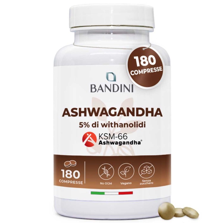 Ashwagandha compresse - Ginseng indiano contro la stanchezza